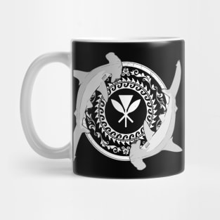 Kanaka Maoli Hammerhead Sharks Mug